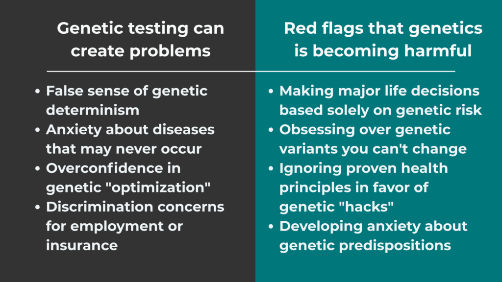 When Genetic Information Becomes Harmful
