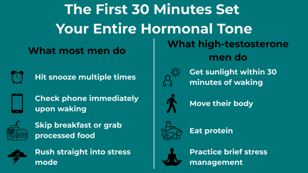 The First 30 Minutes Set Your Entire Hormonal Tone